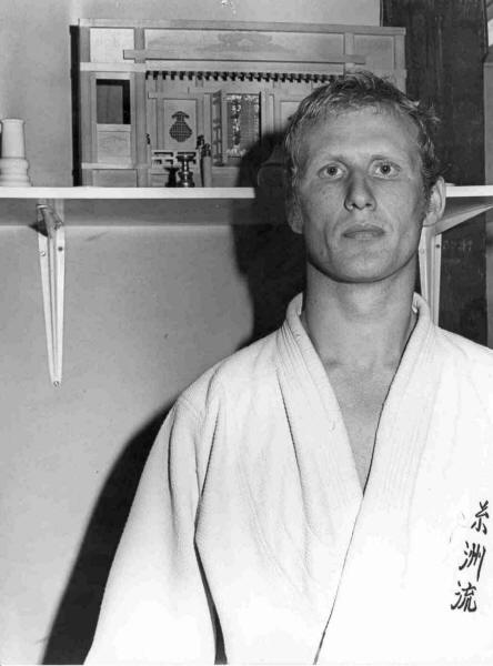 Ernst van der Zee Shihan in zijn jonge jaren